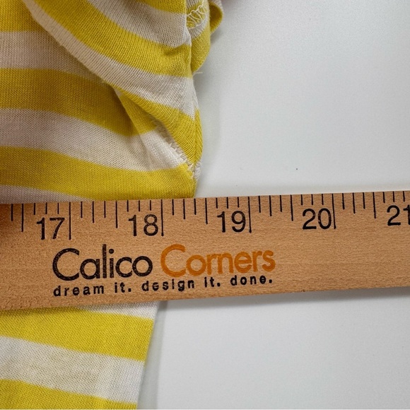 Juicy Couture Viscose Linen Yellow T-Shirt - Picture 6 of 7